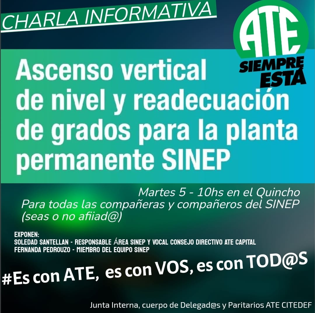 Campaña ATE CITEDEF