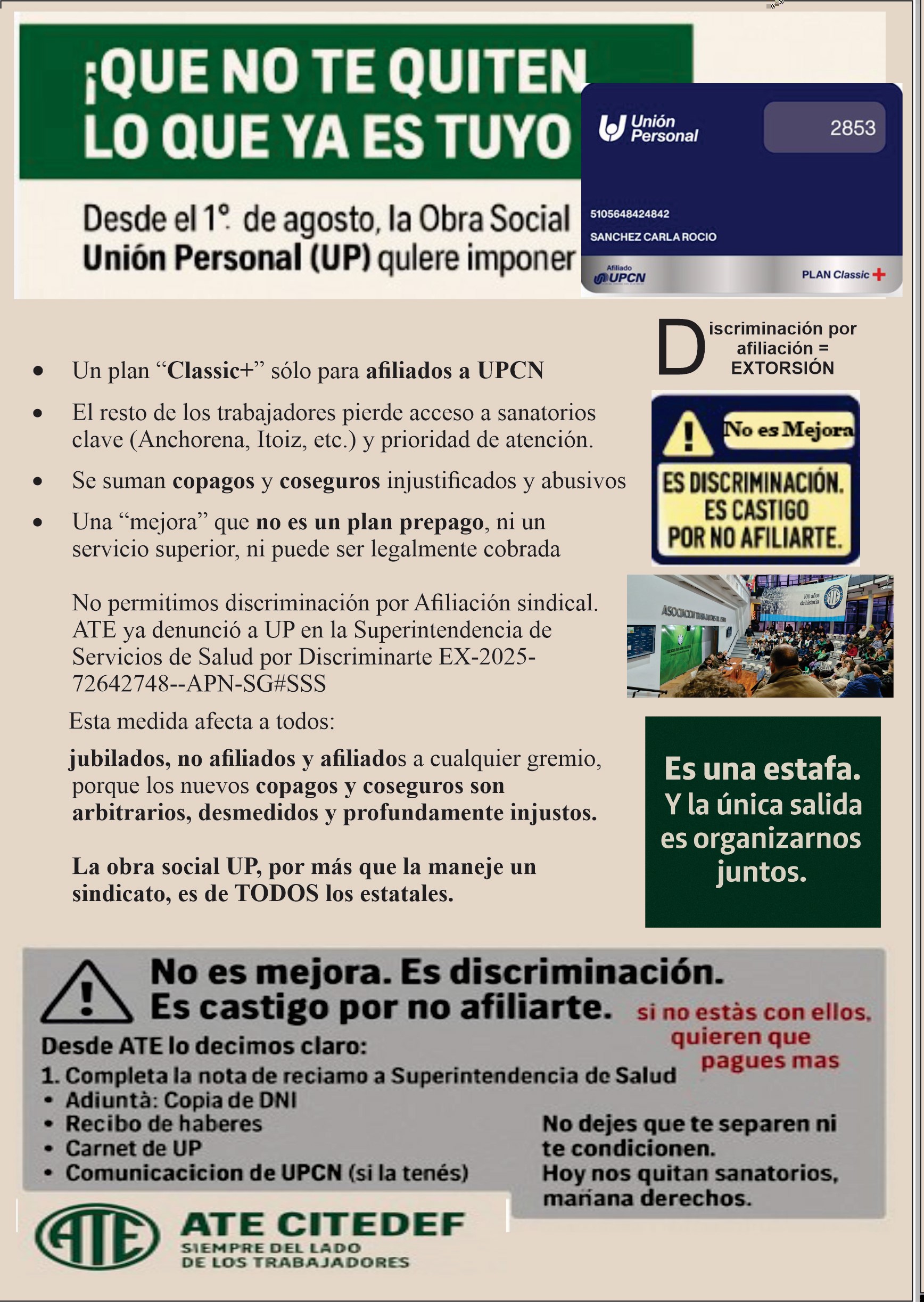 Campaña ATE CITEDEF